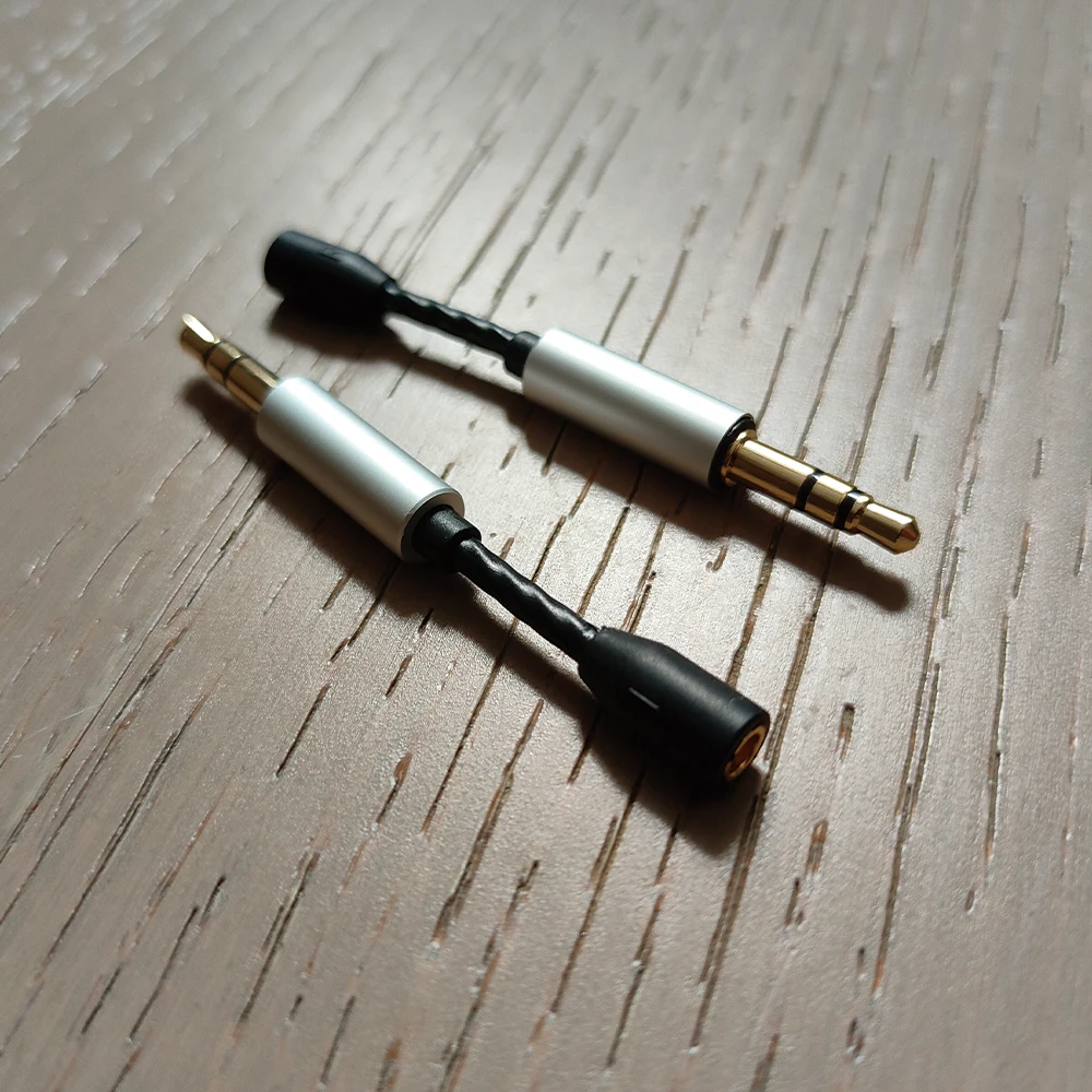 ELFINEAR Ensemble d'adaptateurs de câble audio stéréo MMCX vers 3,5 mm AUX - Convertir des connecteurs MMCX vers prises à 2 broches 3,5 mm, 2,5 mm et 0,78 mm