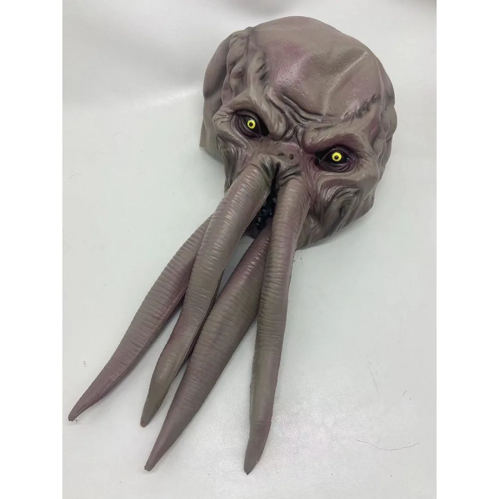 Cosplay Baldur 'S Gate 3 Illithid Masker Halloween Mindflayer Octopus Monster Rekwisieten Cosplay Kostuum