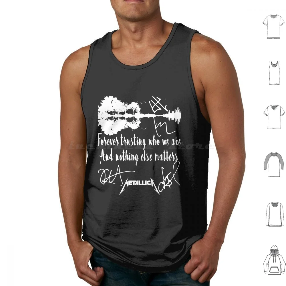 Вечная заслуживает доверия, кто мы и ничего другое имеет важное значение, майки без рукавов, навсегда доверяют