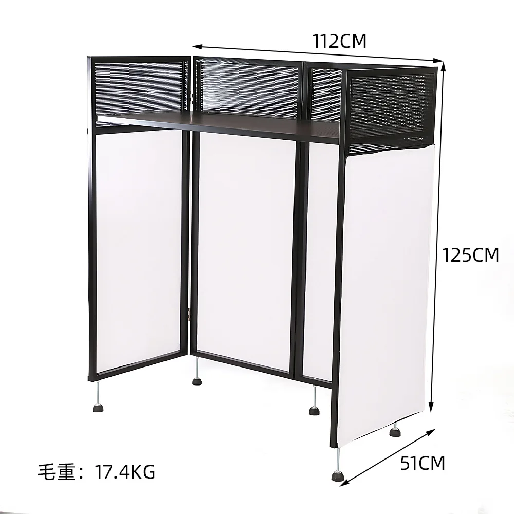 New Movable DJ Table Luminous Table Mixing Console Clothing Store Display Rack