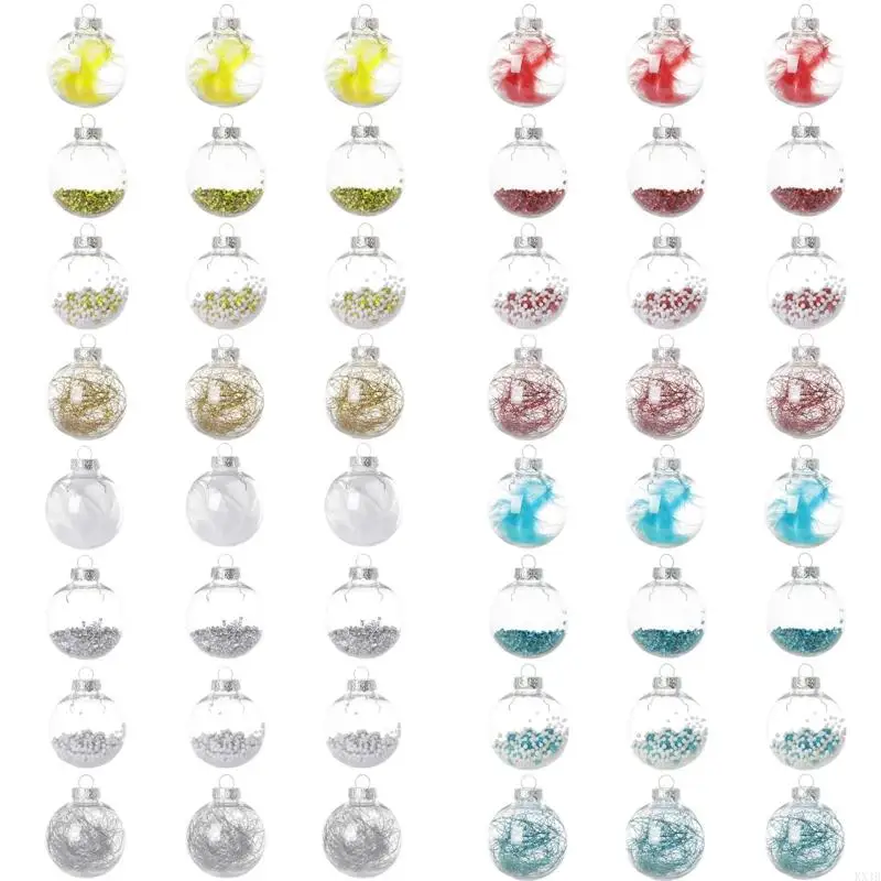 bola-transparente-kx4b-12pcs-conjunto-fios-glitter-preenchidos-artesanato-penas-para-a-janela-da-porta