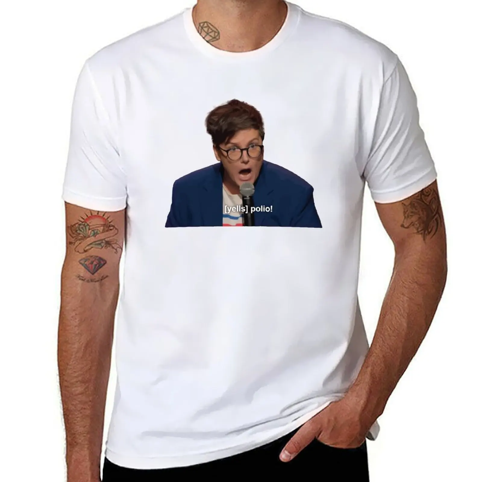 

POLIO T-Shirt summer shirt tops oversized t shirts for men