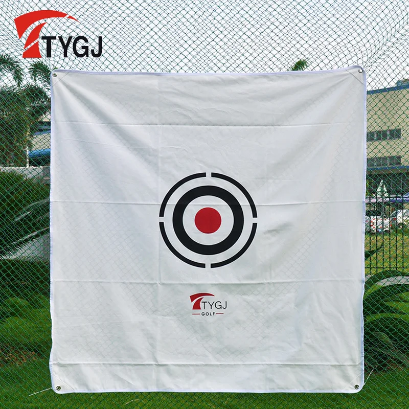 

TTYGJ Golf Target Cloth Hitting Net Replacement Hanging Circle Backstop Training Indoor Outdoor Backyard Driving Range Court