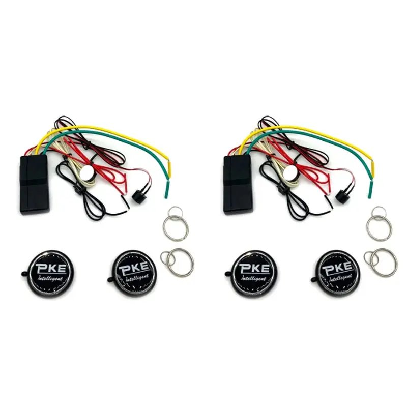 Nueva tecnología 2X 2,4G RFID inmovilizador bloqueo de motor inalámbrico alarma de coche circuito anti-ducción corte dispositivo de desbloqueo automático