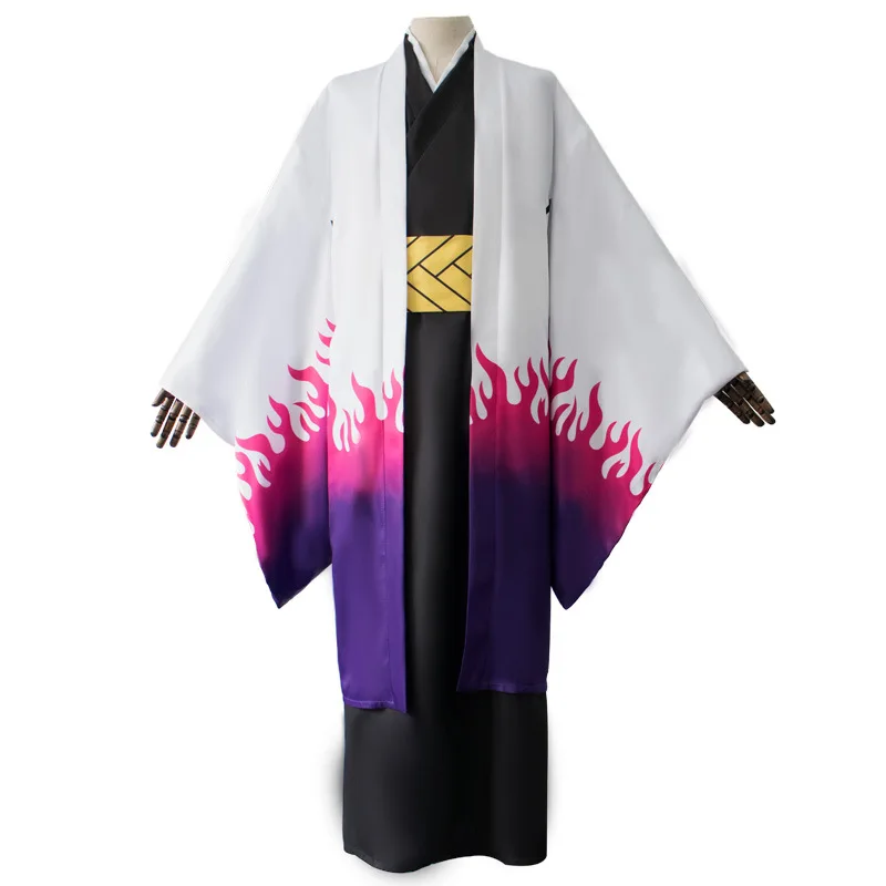 Anime Ubuyashiki Kagaya Cosplay Costume full Set Kisatsutai Kimono Uniform Halloween Women Men Role Play Suit Prop