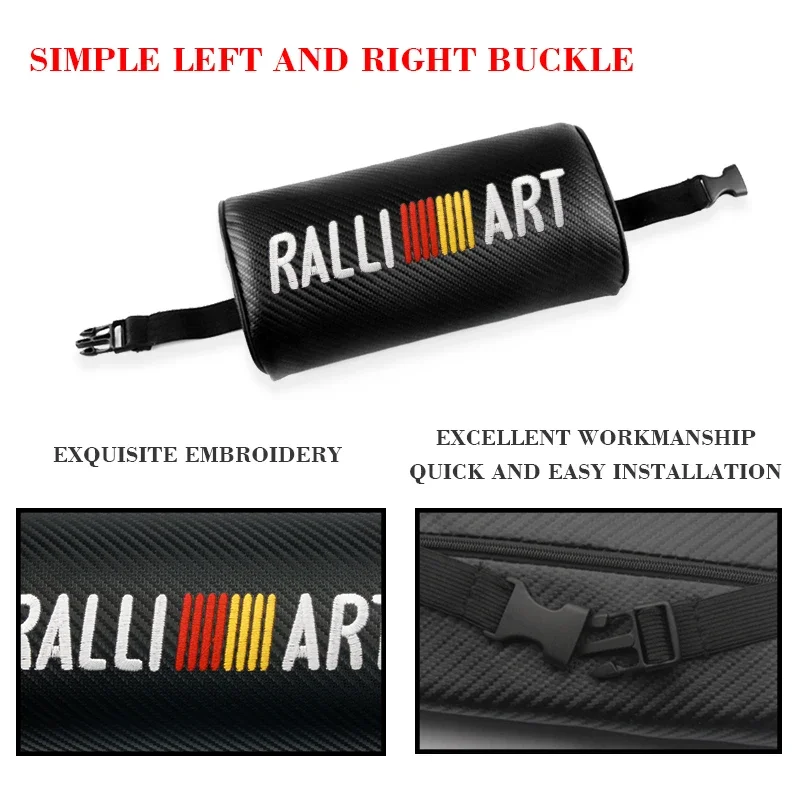 مسند رأس لمقعد السيارة وسادة دعم وسادة رغوة الذاكرة العالمي صالح لميتسوبيشي ASX باجيرو ديليكا جالانت وغيرها من الموديلات #5