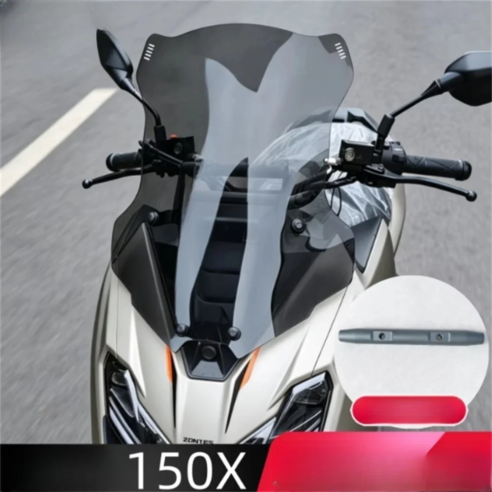 

FOR Ascend 150X Widening Second Generation Modified Front Windshield Rainproof Glass Windproof Horizontal Bar Accessories