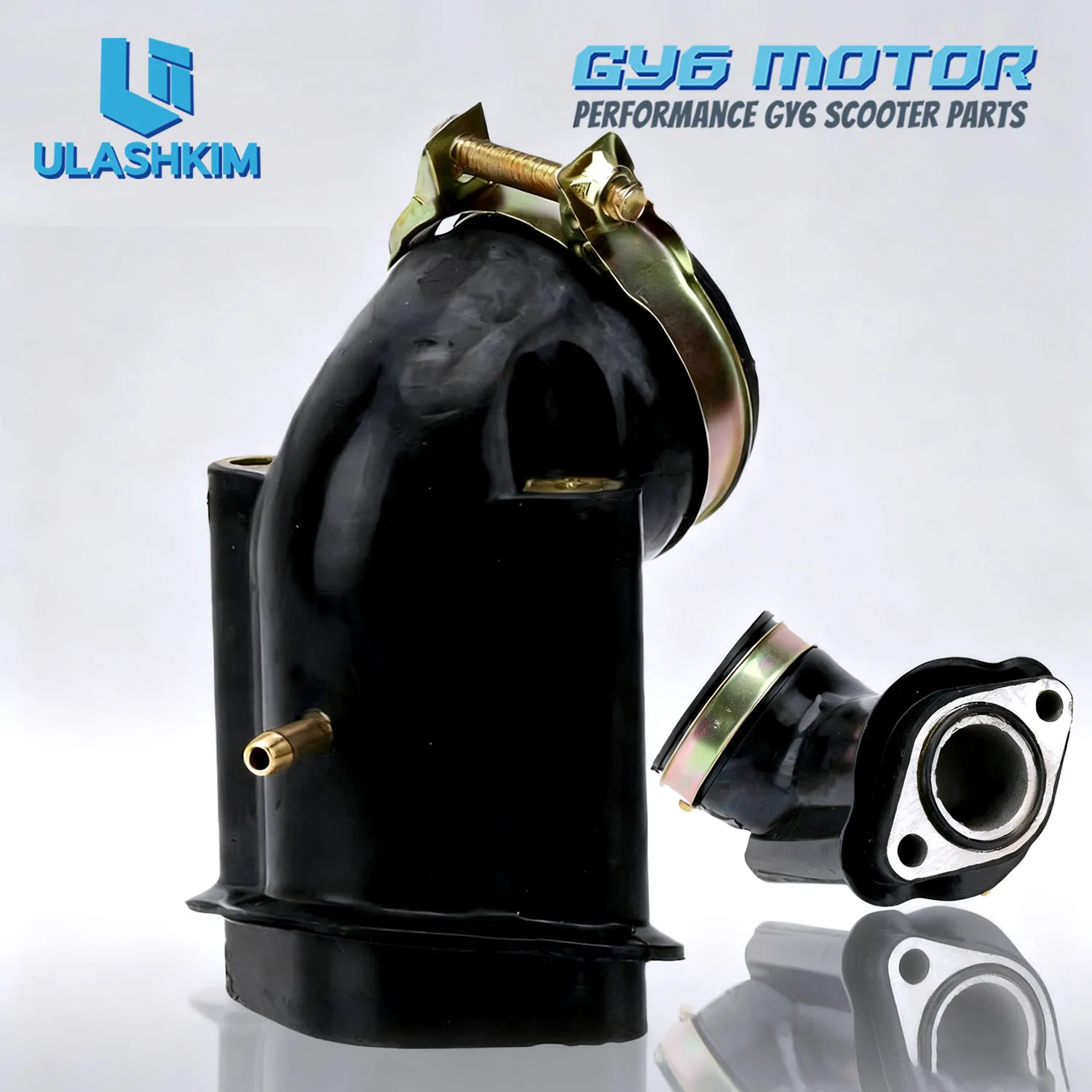 Tubo de admisión GY6 150 157-3, motor GY6, tubo de admisión elevado, junta de carburador, accesorios de motor