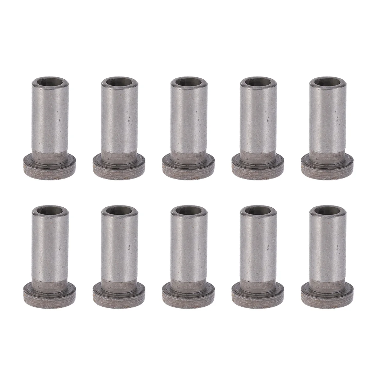 

10Pcs Steel Drill Sleeve Hardened Bushings Lightweight Metal Bushing Axle Bearing for Precise Drilling Drill Sleeve