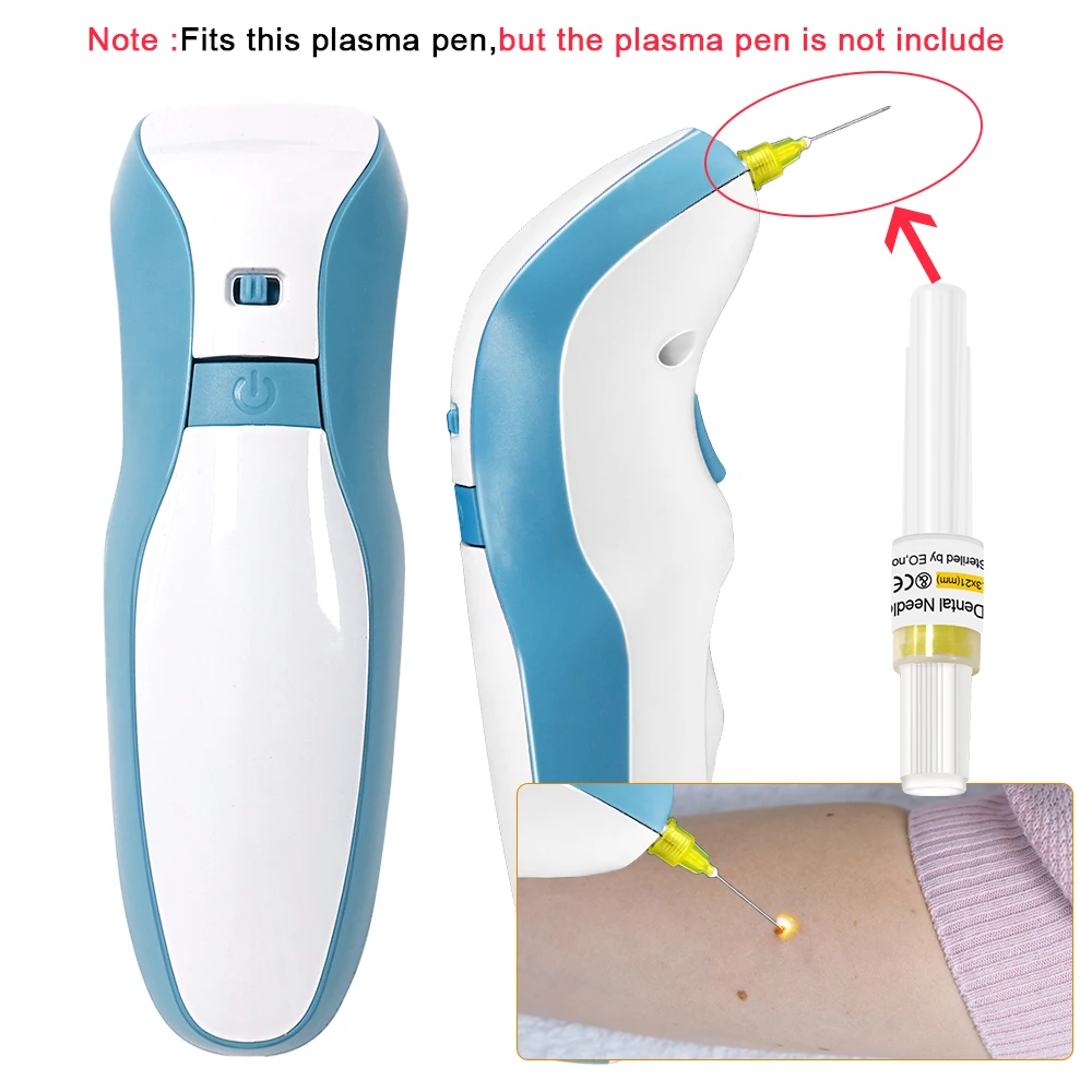 Plasma Pen Needles 0.3*21mm Plasma Pen Replacement Needles For Fibroblast PAA Ozone Beauty Machine Needles Mole Removal Needles