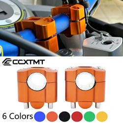 Abrazadera de manillar de motocicleta de 22mm y 28mm, elevadores de manillar, abrazaderas de barra adaptadora para ATV, Honda, Kawasaki, KTM, Yamaha, Suzuki, Universal