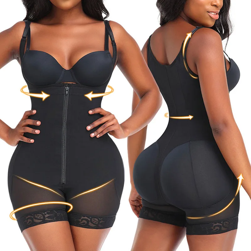 

Shapewear for Women Tummy Control Fajas Colombianas Body Shaper Butt Lifter Bodysuit Corset Plus Size Shapewear Briefs