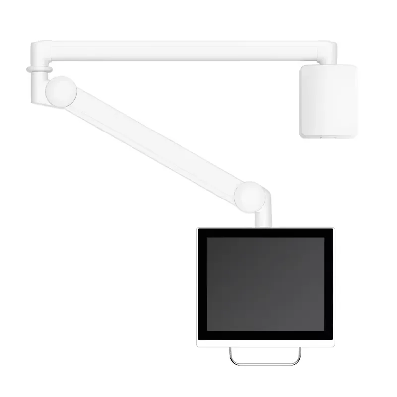 Heavy Duty Medical LCD Wall Mount Bracket 6-14.5kg Flexible Long Arm for Hospital Large Load Bearing Monitor Support Stand