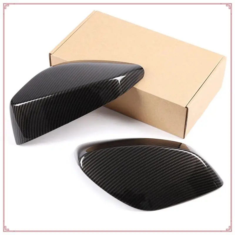 6X Auto Koolstofvezel Abs Achteruitkijkspiegel Cover Fit Voor Toyota 86/Subaru Brz 2012-2020