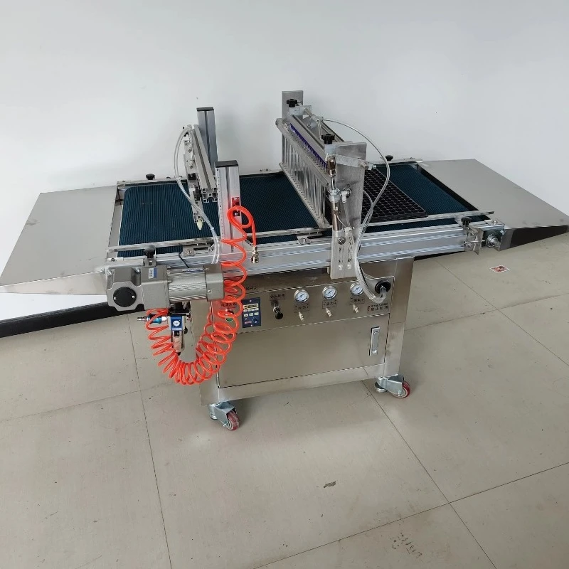 High Precision  Drop Seedling Machine Semi-Automatic Tray Seeder Conveyor Belt 98%Accuracy for Vegetables Flowers Tobacco