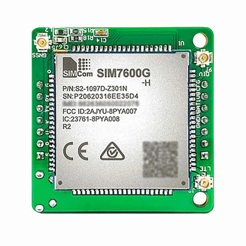 SIMCOM SIM7600G-H плата разработки LTE-FDD B1/B2/B3/B4/B5/B7/B8/B12/B13/B18/B19/B20/B25/B26/B28/B66 LTE-TDD B34/b38/B39/B40/B41