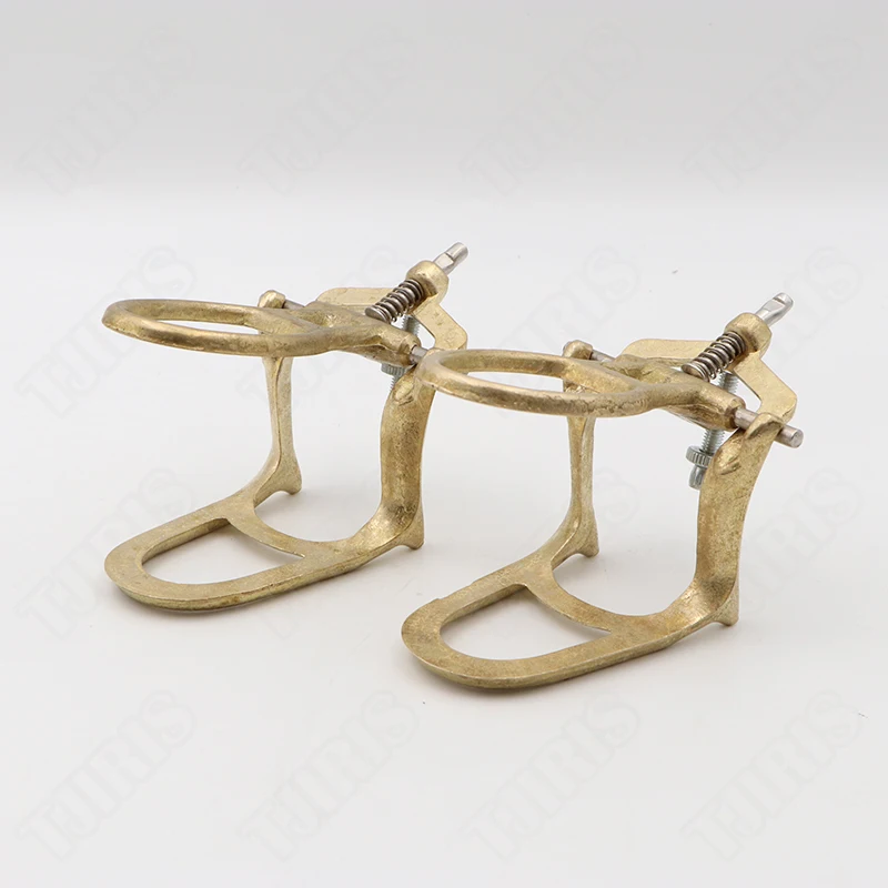 2 pcs/ lot High Quality Dental Brass Spring Articulator Dental Lab instrument Pure Copper Articulator