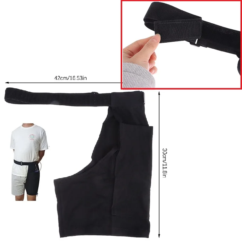 

Ostomy Bag Cover Water Resistant Adjustable Portable Washable Home Cover Pouches Urine Leg Bag Cover