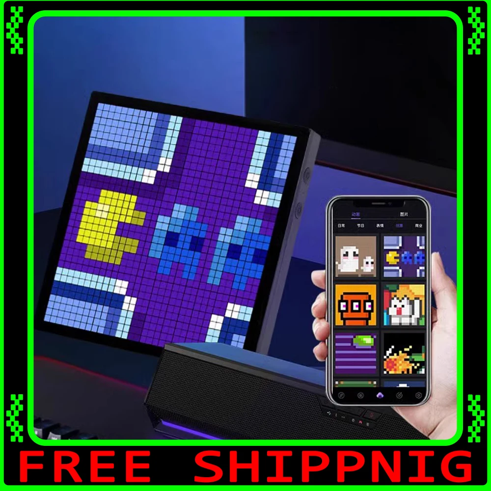 

Пиксельный экран «сделай сам», электронный пиксельный экран, бойфренд, мужа, креативная атмосфера киберспорта, игровой игровой стол на день рождения