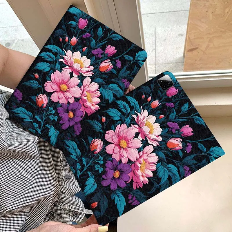 

Чехол для планшета с неоновым узором в виде пальмовых листьев для Xiaomi Redmi Mini Pad SE K 2 4 5 6 7 8 2023 2025 11 8.8 11.2 10.1 Pro