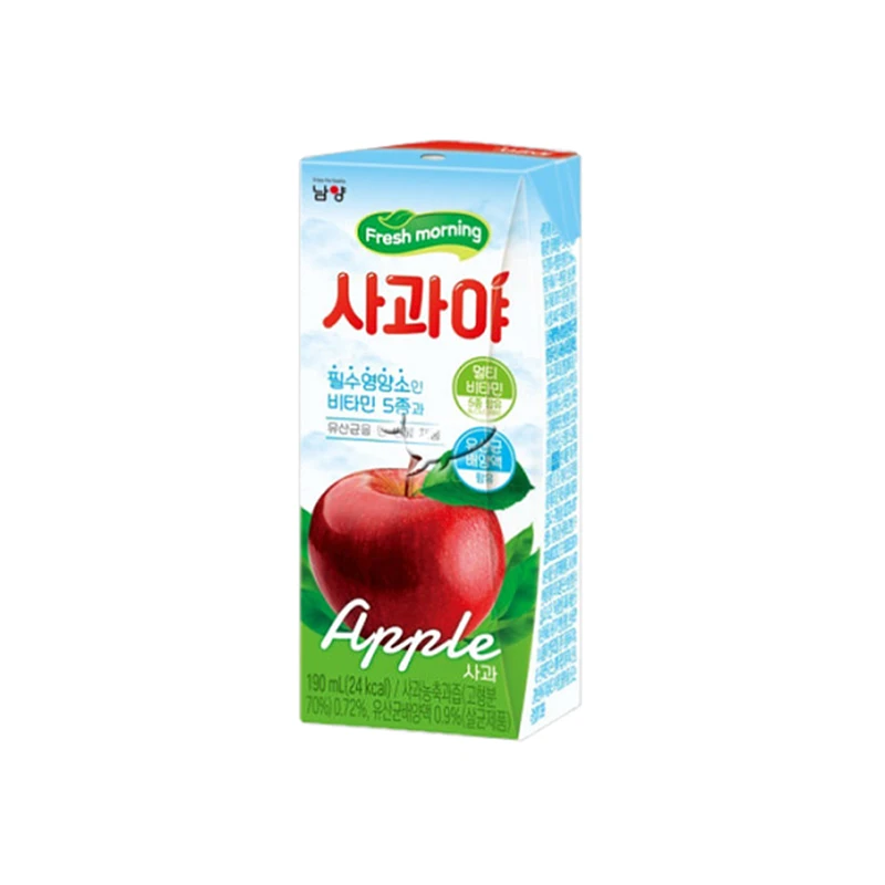 Namyang Apple Night 190mlx48 mouth