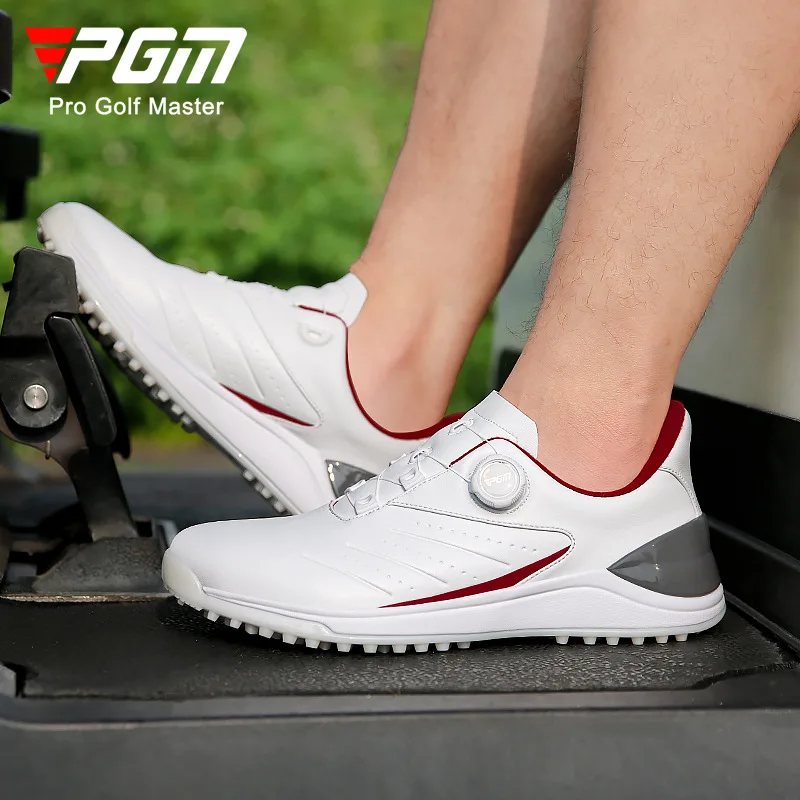 PGM golf shoes men's waterproof microfiber sports shoes knob anti slip golf shoes men's casual shoes XZ308