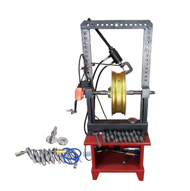 Automatic Motorcycle Rim Straightening Machine Rim Repair Lathe Motorcycle Rim Repair Machine