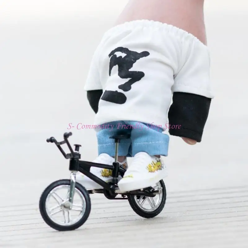 85ae Finger Bike Finger Skateboard Toy Toy Mini Finger Toy & Quần áo Đồ chơi giảm căng thẳng