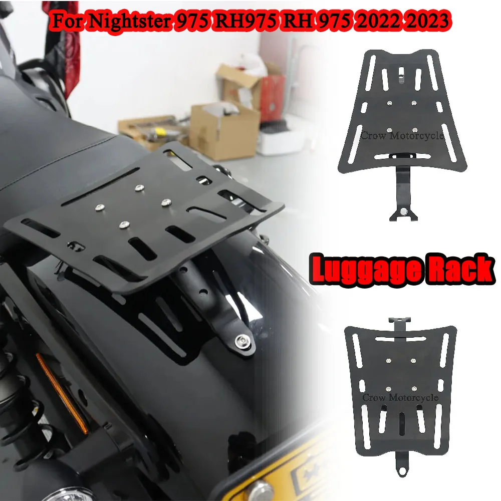 

Подходит для Nightster 975 RH975 RH 975 2022 2023 мотоциклетное заднее крыло, багажник, опорная полка, соло сиденье, новые поступления