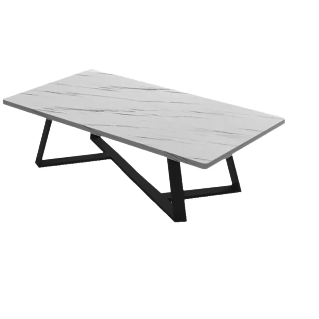 Coffee table, Italian light luxury, home living room, sofa, tea table, minimalist marble pattern, small low table, small apartme