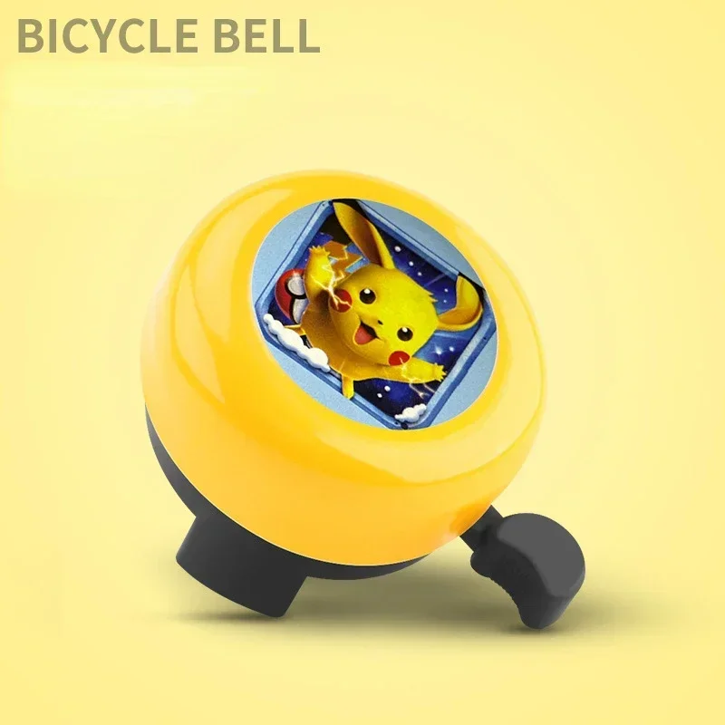 

Pikachu Bicycle Bell Boys MTB Bike Metal Warning Alarm Cycling Handlebar Bell Ring Kids Bicycle Horn Cycling Accessories Gift
