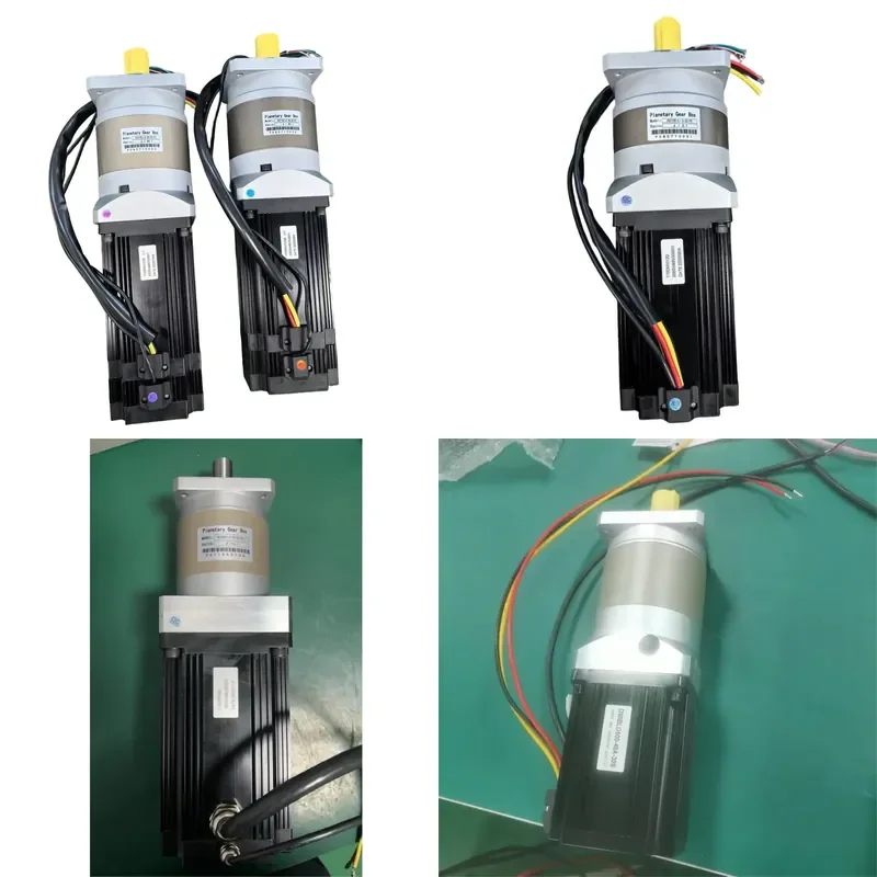 110mm Brushless DC Motor 1000W 1500W 2000W 24V 48V Planetary Gearbox PLF 120 40:1 Ratio for High Precision Braking