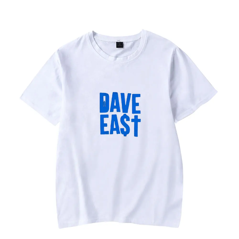 Dave East T-shirt Women Man Casual 2025 New Fashion Summer Short Sleeved Tee Clothing