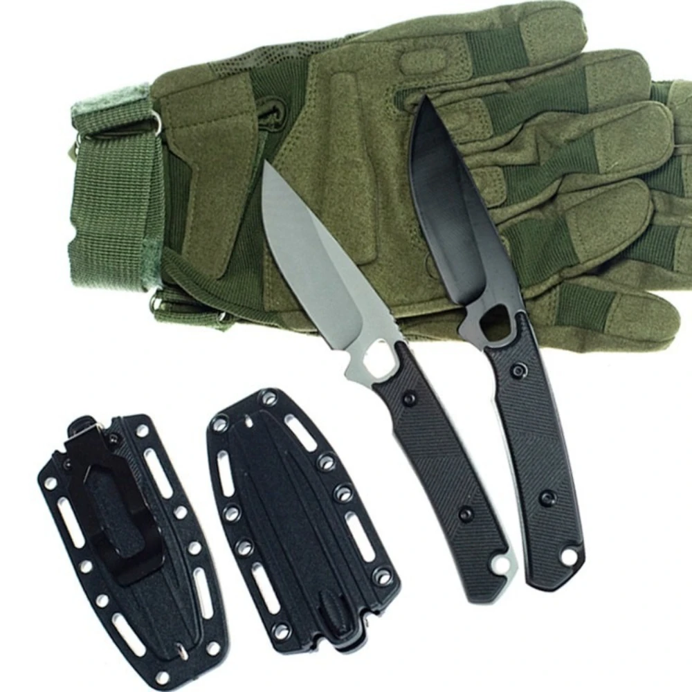 

Многофункциональный острый нож KS 2048 - лезвие из стали 8Cr13Mov - рукоятка из нейлонового волокна - портативный нож для кемпинга с высокой твердостью и остротой лезвия