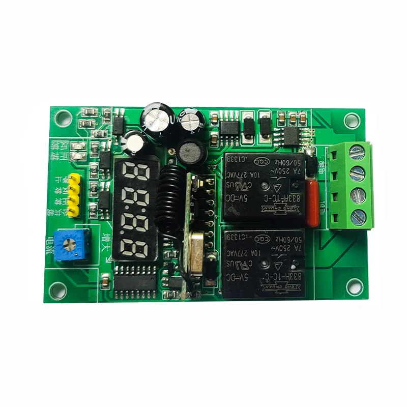 DC motor forward and reverse control panel relay module overload / overcurrent / locked rotor protector