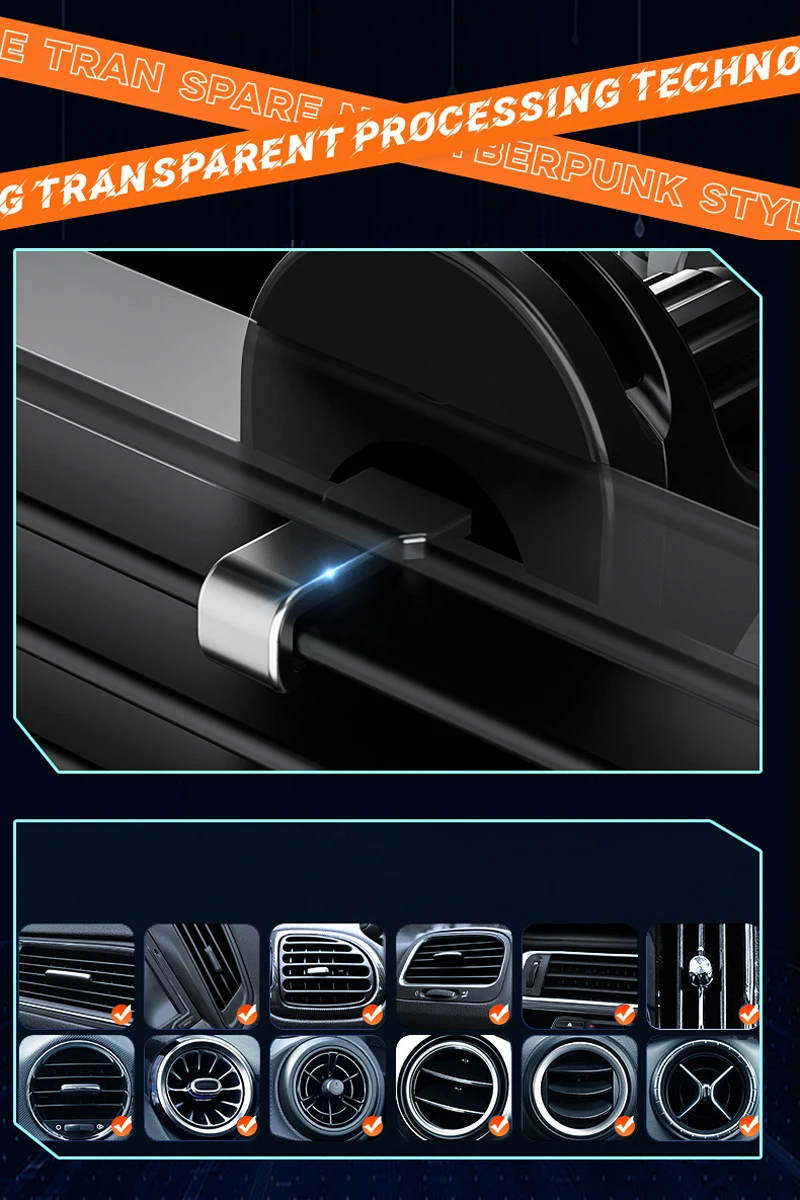 Auto Drahtlose Ladegerät Magnetische Auto Auto Halter Telefon Halterung Für Samsung iPhone Xiaomi Infrarot Induktion 66W Schnelle Ladestation – Detail 20