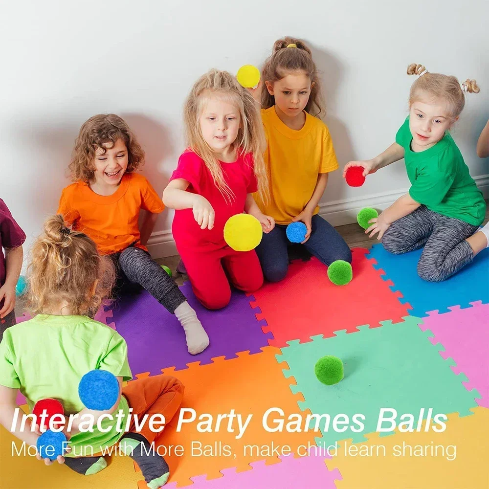 

15PCS Reusable Sponge Water Balls Colorful Adult Kids Sponge Water Bomb Splash Balloons Swimming Pool Summer Water Toy Games