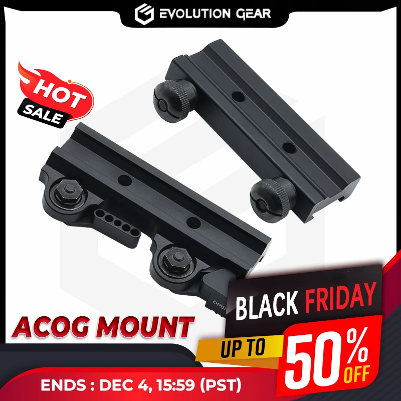 TA31 ACOG Scopes Mount  Tactical QD Mount LT100 and TA51 Flattop Thumbscrew Mounts Fit 20mm Rail