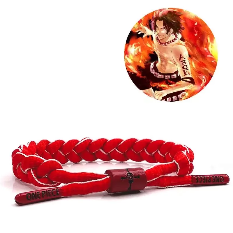 

Anime One Piece JIT E-sports Little Lion Bracelet Luffy Ace Commemorative Nautical King Rona Mae Solon Couple Gift Bracelet