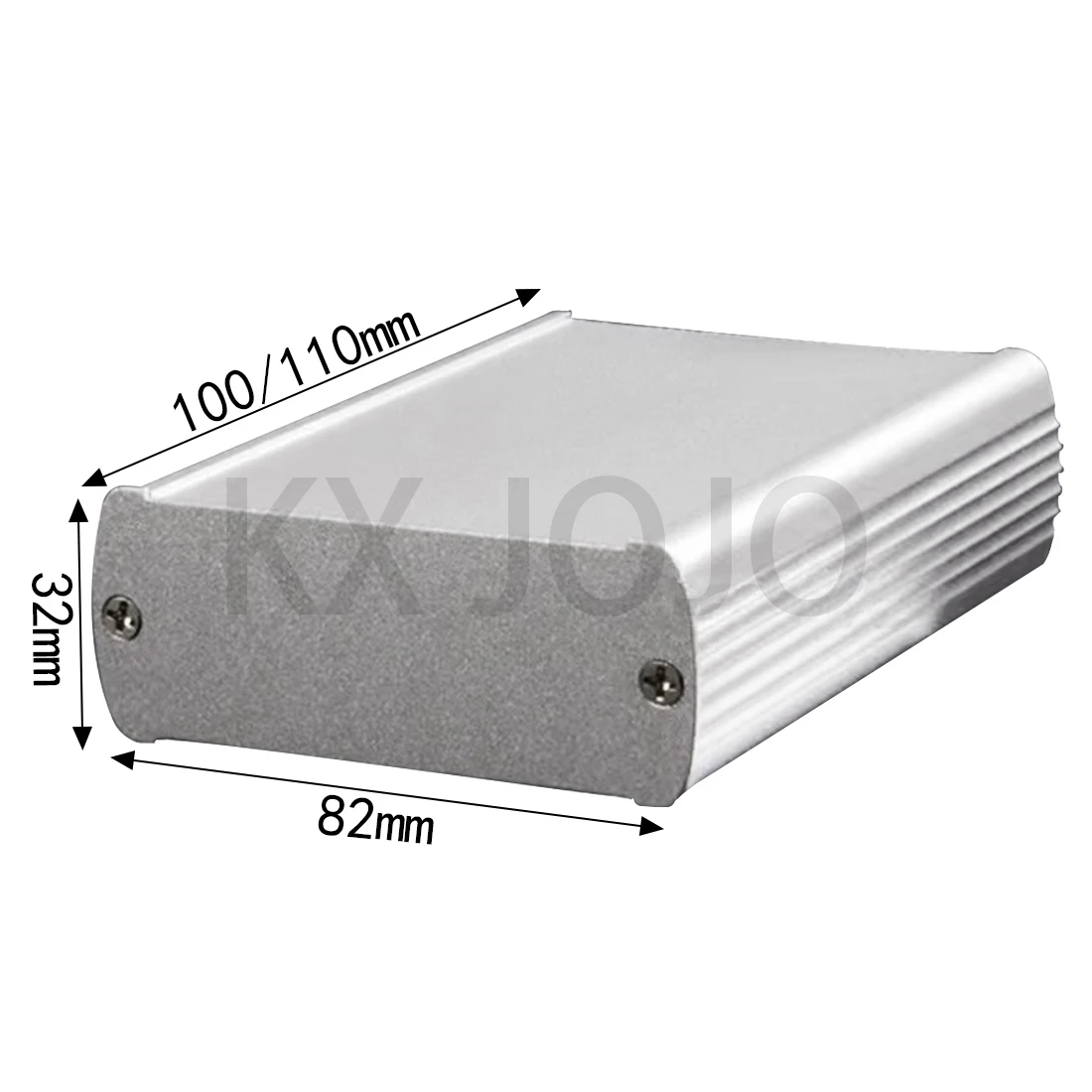 Aluminium Case 82*32*100/110mm Waterproof Integrated Box Silver Type Case Electronic Box DIY PCB Instrument Project