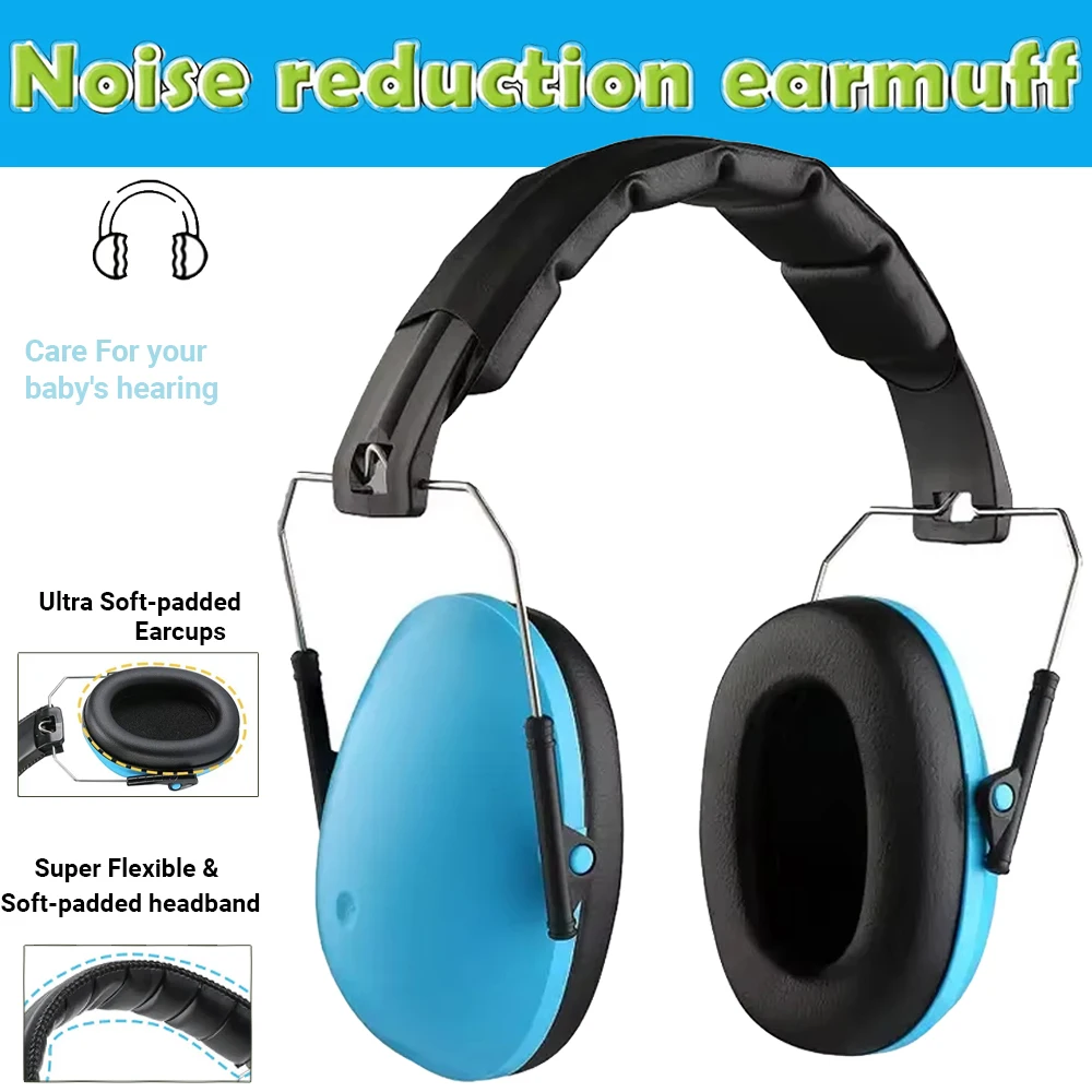 غطاء للأذنين قابل للطي مقاوم للضوضاء للأطفال غطاء للأذنين مقاوم للضوضاء للأطفال غطاء للأذنين مقاوم للضوضاء وإلغاء الضوضاء أثناء النوم #1