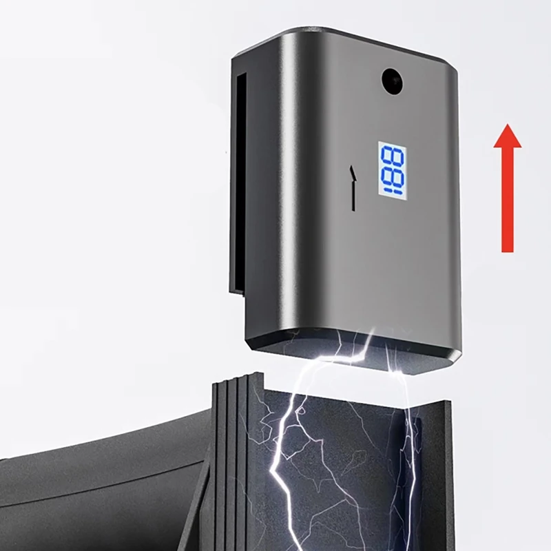 Ventosa elettrica a vuoto da 8 pollici 200kg con capacità portante sollevatore a vuoto per impieghi gravosi per strumenti di sollevamento in vetro per piastrelle di granito
