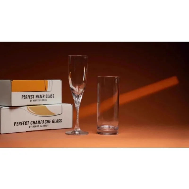 Perfect Water Glass Magic & Perfect Champagne Glass Magic By Henry H Producting Liquid Magia  Gimmicks Close Up Stage Magia