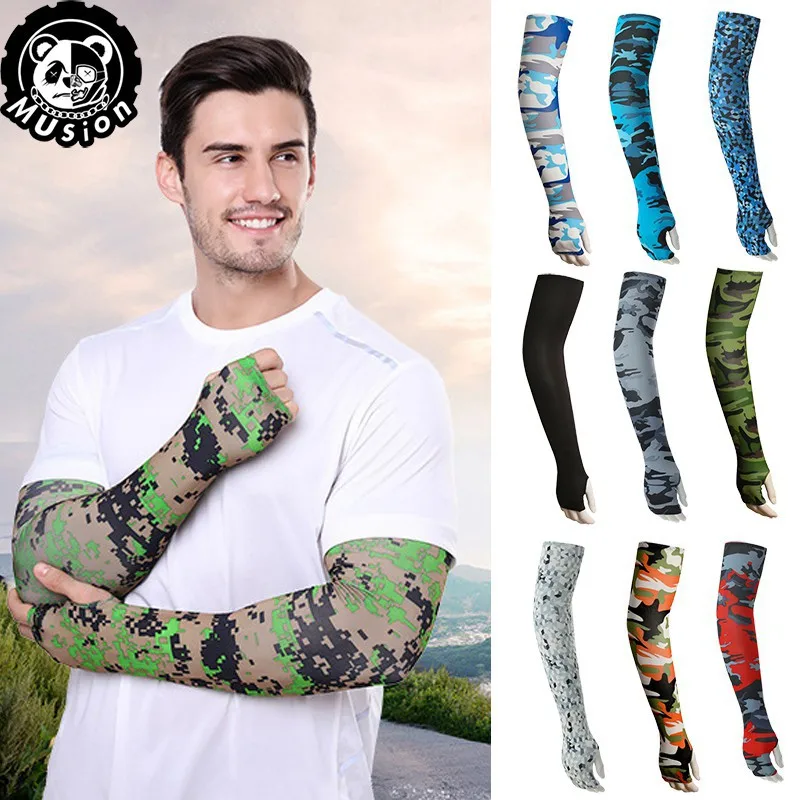 UV Protect Arm Sleeves Hand Socks Motor Fishing Motorcycle Bicycle Bike Arm Sleeve Cover