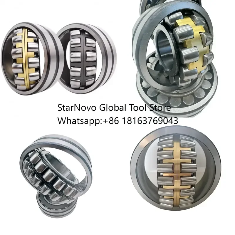 2026 Hot！ Low Friction Spherical Roller Bearing Cylindrical 22217CAE4 D Spherical Roller Bearing for Construction
