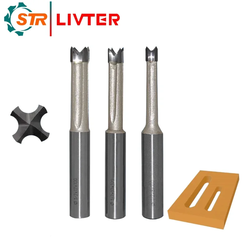 Four-edged mortise and tenon knife, woodworking engraving machine tool, alloy mortise and tenon knife, tenoning machine knife