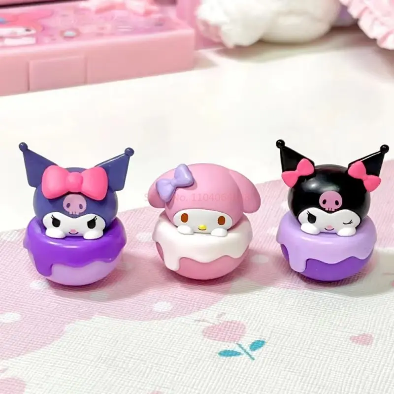 Echte Hot Nieuwe Verkoop Ijs Leuke Bean Serie Tumbler Blind Box Bag Mini Leuke Graan Kuromi Desktop Ornament Meisje Verjaardagscadeau