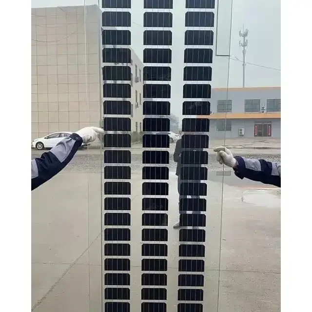 Shaped Design Transparent BIPV Glass Modules Solar Panel with Cutting Edge Features