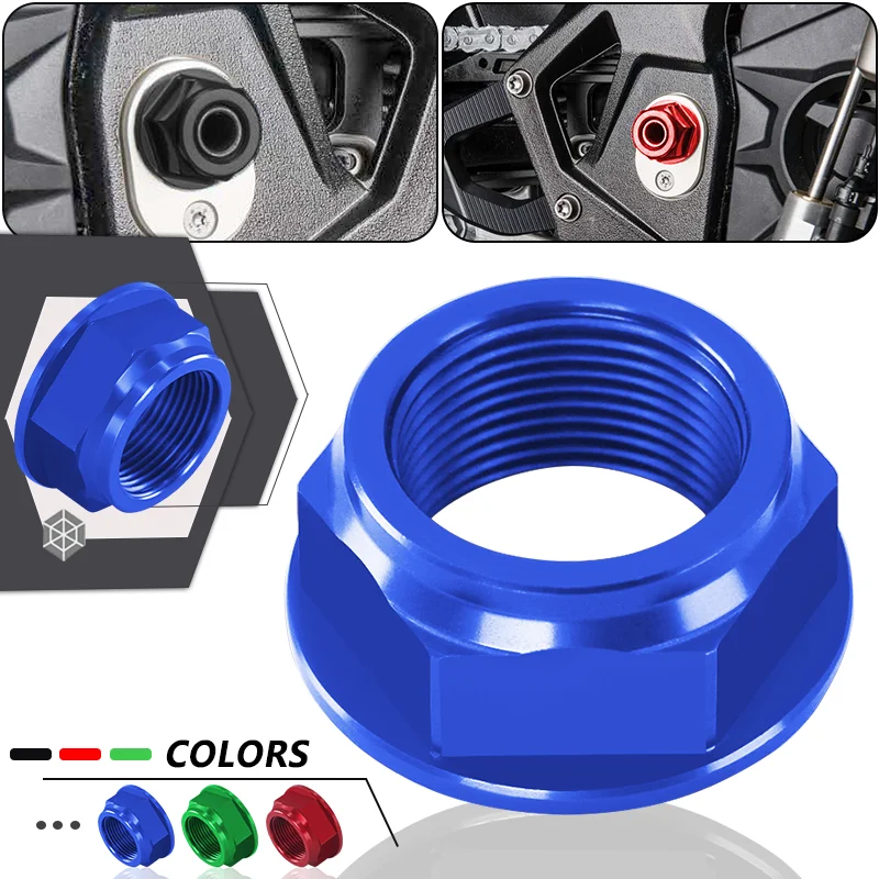 

Motorcycle For GSXR600 GSXR750 2011 12 13 14 15 16 2017 Front wheel axle Screw & Swing arm pivot shaft Screw Accessories gsxr