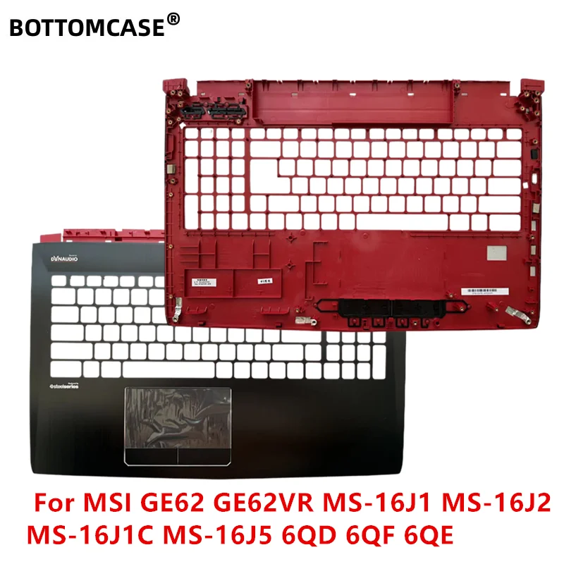 

BOTTOMCASE New For MSI GE62 GE62VR MS-16J1 MS-16J2 MS-16J1C MS-16J5 6QD 6QF 6QE Upper Case Palmrest Cover Case